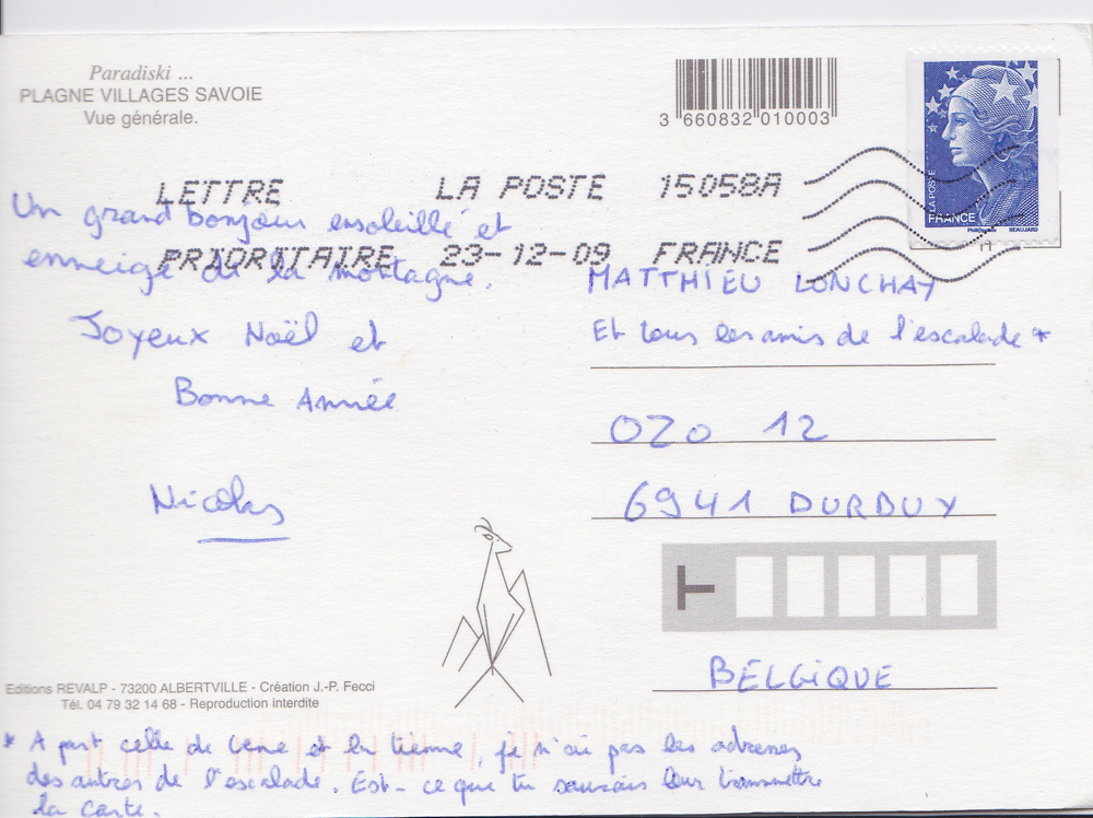 Carte NICO verso