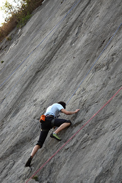 Escalade à Tilff 1