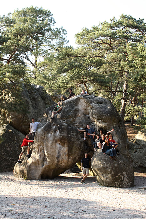 Week-end de Pâques à Fontainebleau